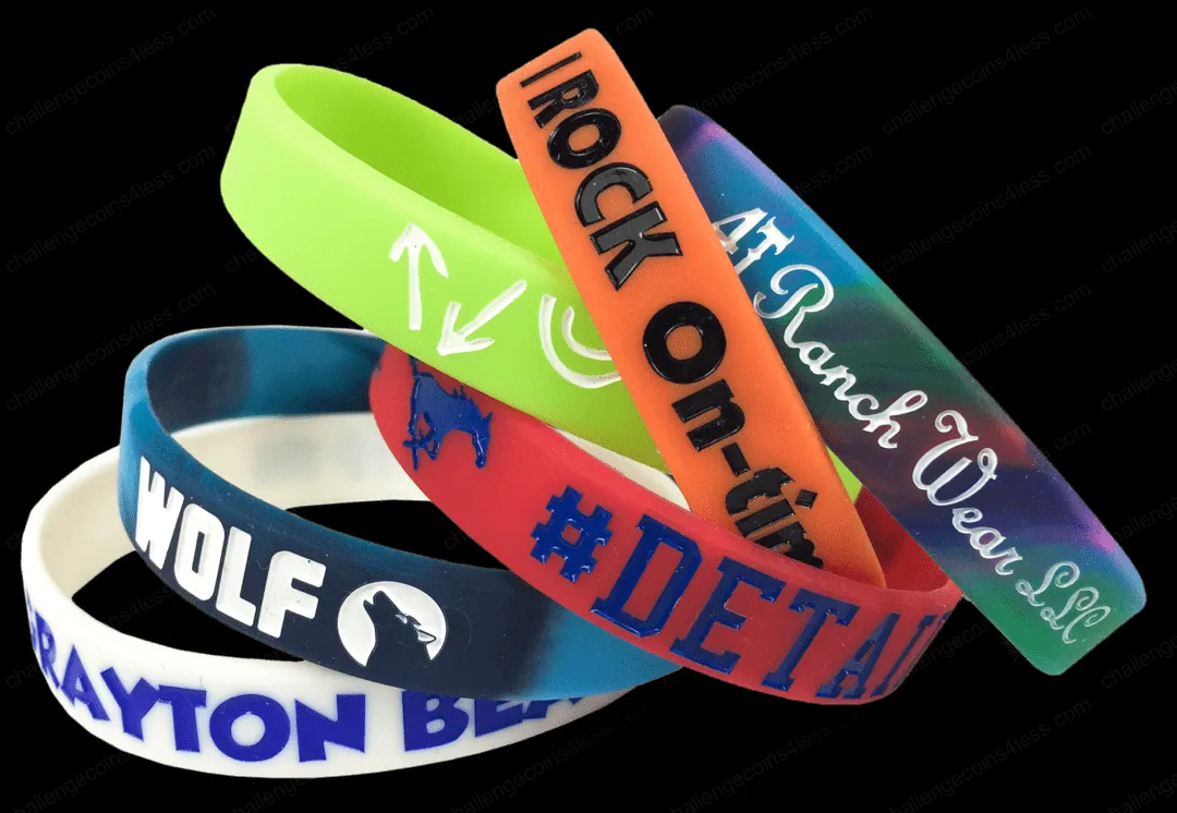 examples of custom wristbands