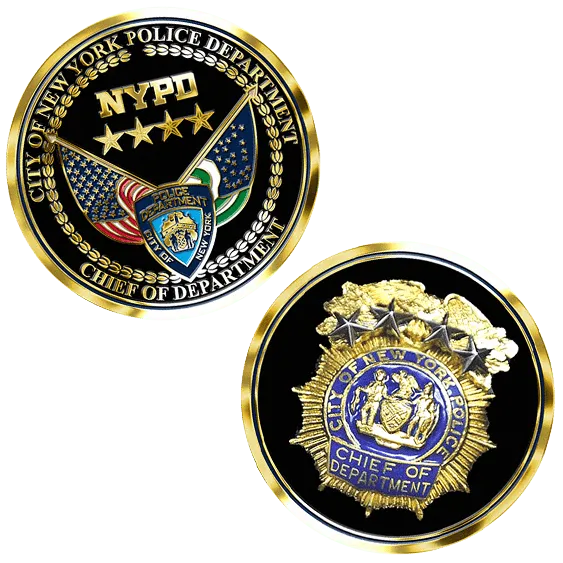 examples of nypd challenge coins